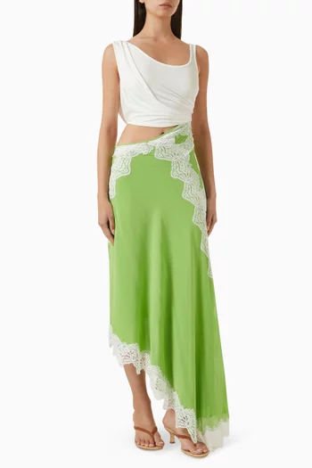 Verve Twisted Tank Dress in Jersey