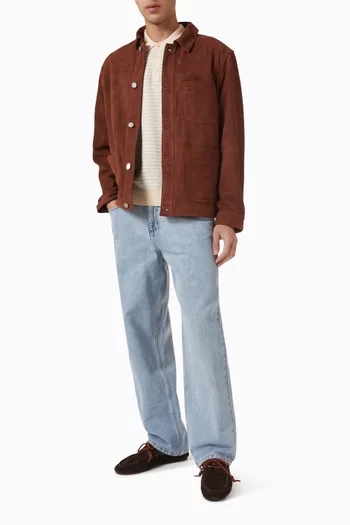 Robin Chore Jacket in Suede