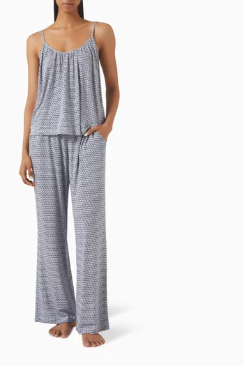 Gisele Printed Cami & Pants PJ Set in TENCEL™ Modal
