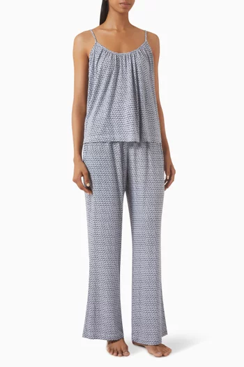 Gisele Printed Cami & Pants PJ Set in TENCEL™ Modal