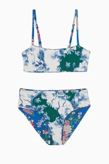 Berry Ivy Bikini Set