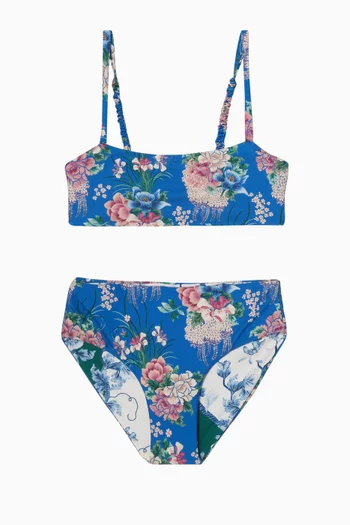 Berry Ivy Bikini Set