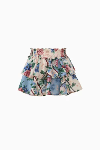 Kavi Ruffled Mini Skirt