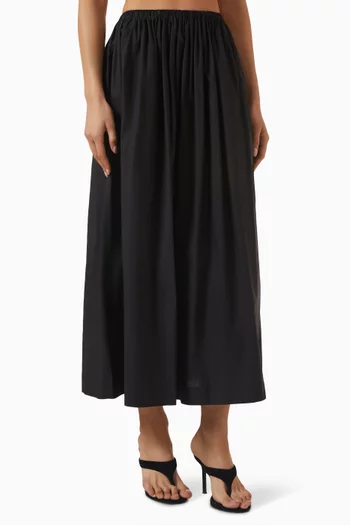 Pianoro Midi Skirt in Cotton