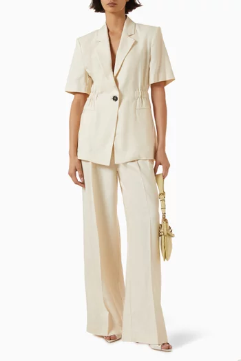 Assago Elastic Blazer in Viscose-blend