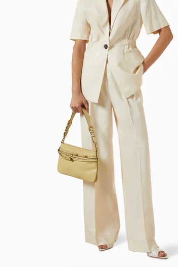Medium Belt Shoulder Bag in Leather