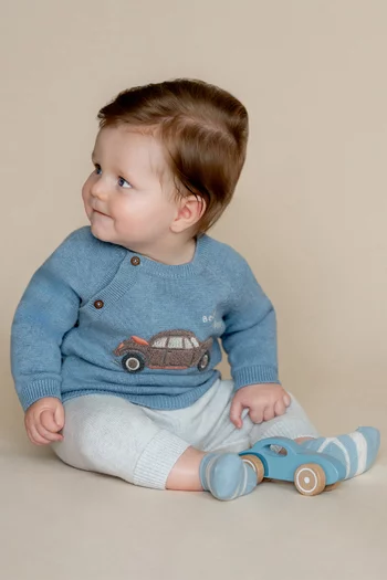 Alvin Car Knitted Jumper