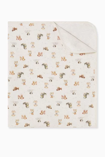 Bunny Rug in Organic Cotton