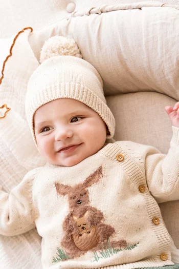 Charlie Beanie in Organic Cotton-knit