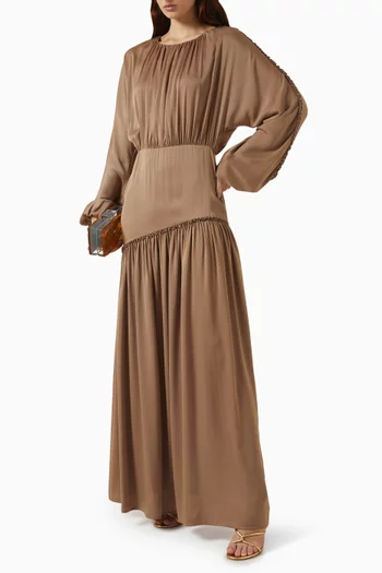 Nisa Dress in Zara Silk