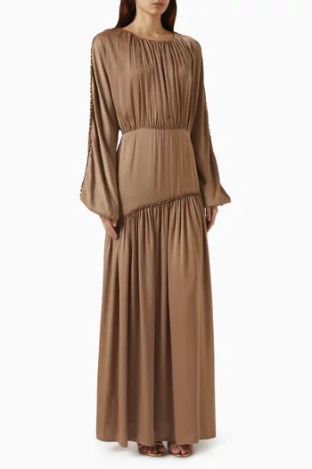Nisa Dress in Zara Silk