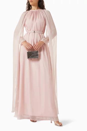 Poudre Cape Gown