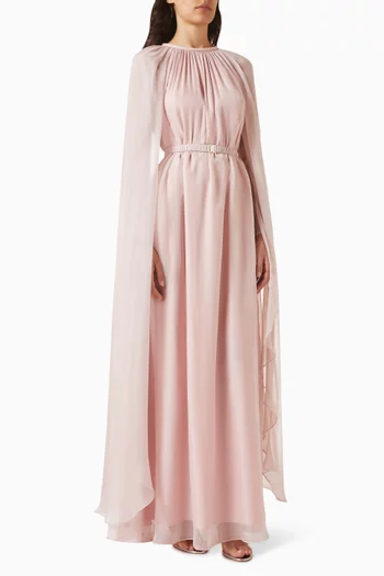 Poudre Cape Gown