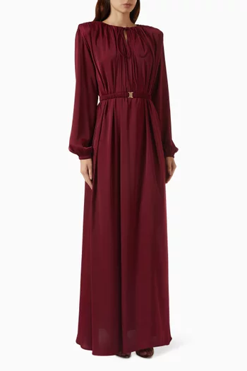 Cheryl Dress in Mulberry Silk