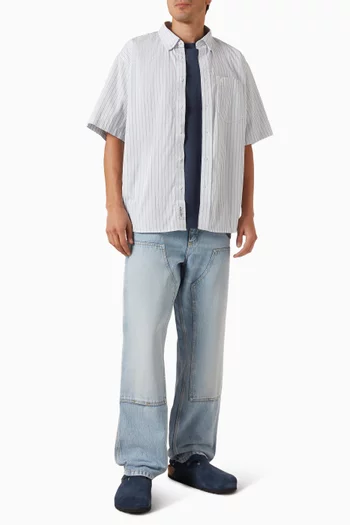 Double Knee Pants in Denim