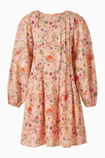 Junior Girl Orchard Bloom Dress in Cotton-blend