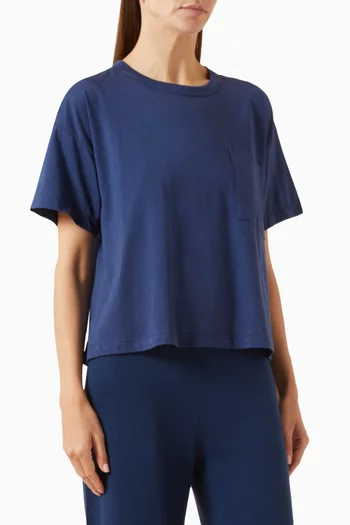 Short-sleeve T-shirt in Aloe Cotton