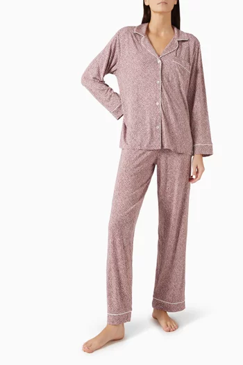 Gisele Printed Long Pyjama Set