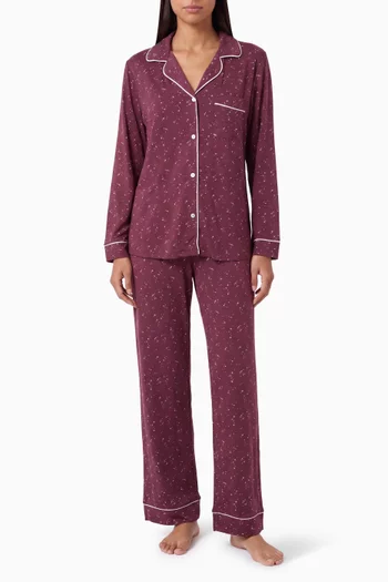 Gisele Printed Long Pyjama Set