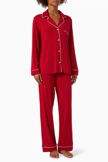 Gisele Printed Long Pyjama Set in TENCEL™ Modal