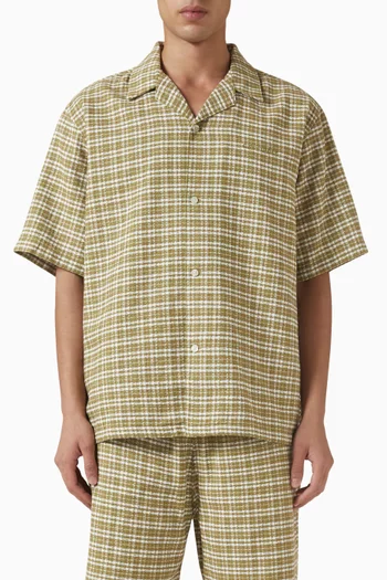 Kander Shirt in Waffle Cotton