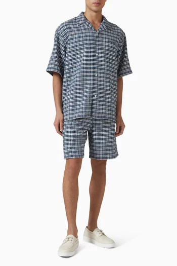 Kander Shirt in Waffle Cotton