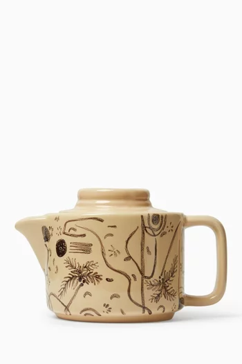 Trazos Sicilia Teapot in Ceramic