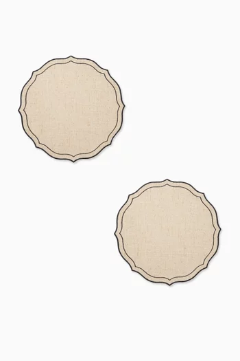 Placemats in Linen, Set of 2