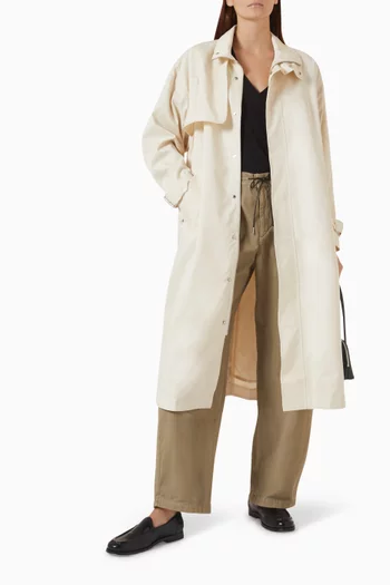 The Field Trench Coat in Cotton