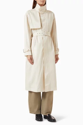 The Field Trench Coat in Cotton