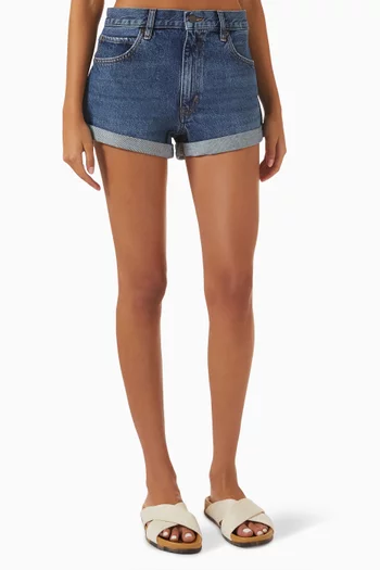The Darling Shorts in Denim