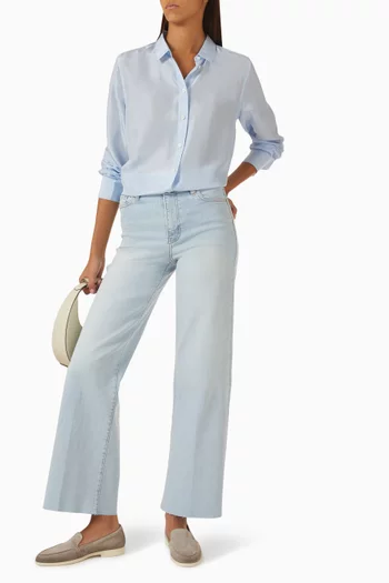 Le Slim Palazzo Jeans