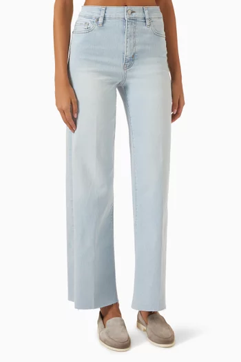 Le Slim Palazzo Jeans
