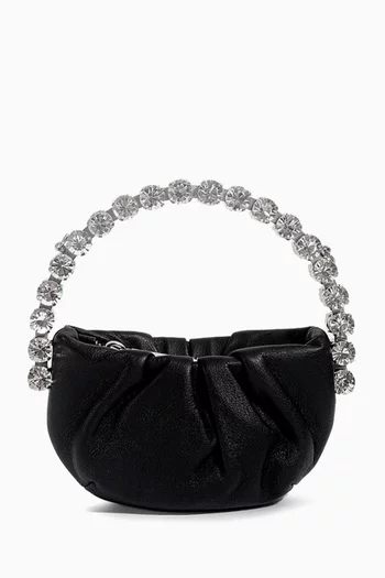 Micro Eternity Top-handle Bag in Leather