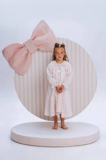 Ariel Dressing Gown in Cotton