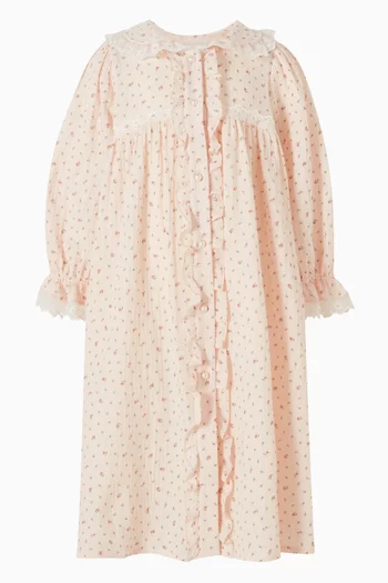 Ariel Dressing Gown in Cotton