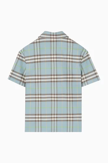 Check Shirt in Cotton