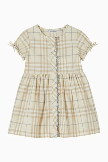 Josie Check-print Dress