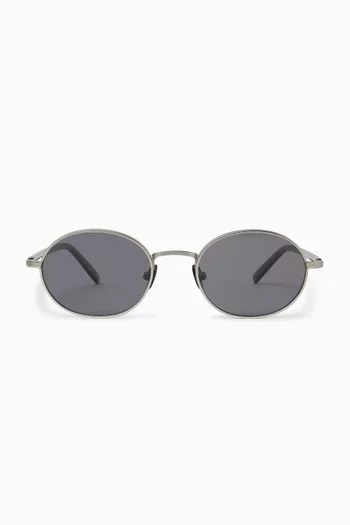 Patrick Sunglasses in Recycled Metal & Bioacetate