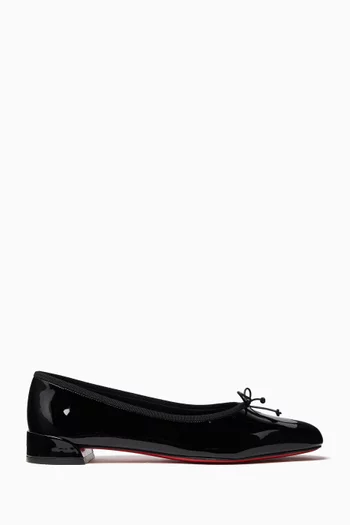 Sweetie Jane Flats in Patent Leather