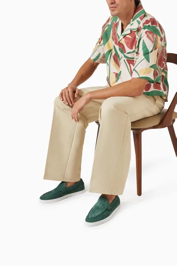Neoclboat Loafers in Suede