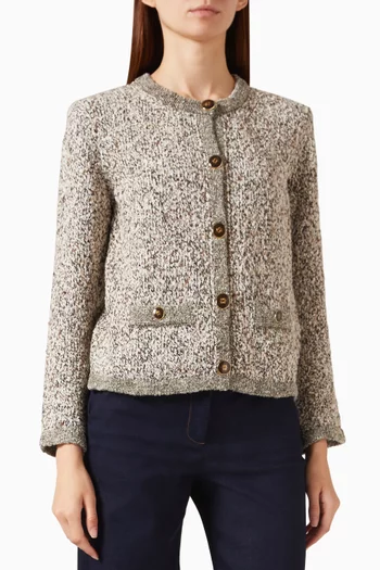 Rexton Cardigan in Cotton Blend