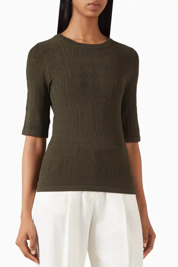 Garron Sweater in Viscose Blend