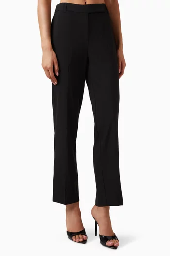 Flared Slim-fit Pants