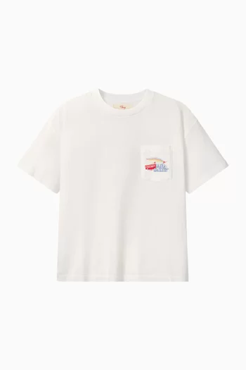 Marlin Boxy Pocket T-shirt in Cotton