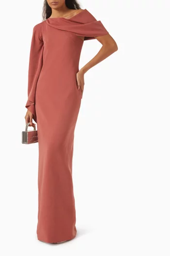 Hong Thanh Maxi Dress in Velvet