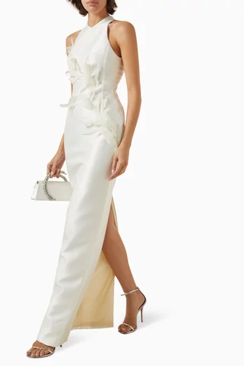 Mien Ha Dress in Taffeta