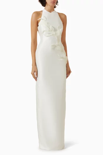 Mien Ha Dress in Taffeta