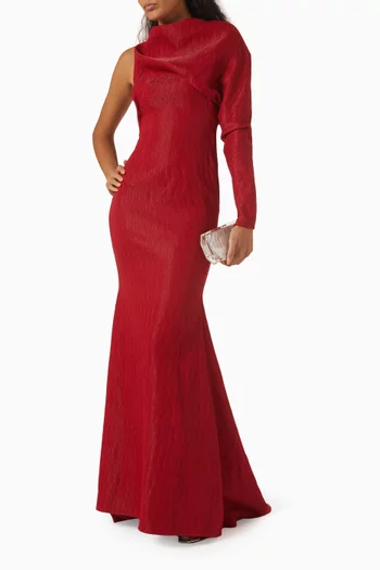 Linh Ha Maxi Dress in Crinkle Cotton