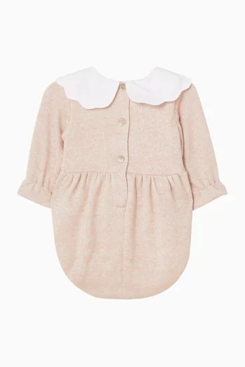 Bow-appliqué Romper